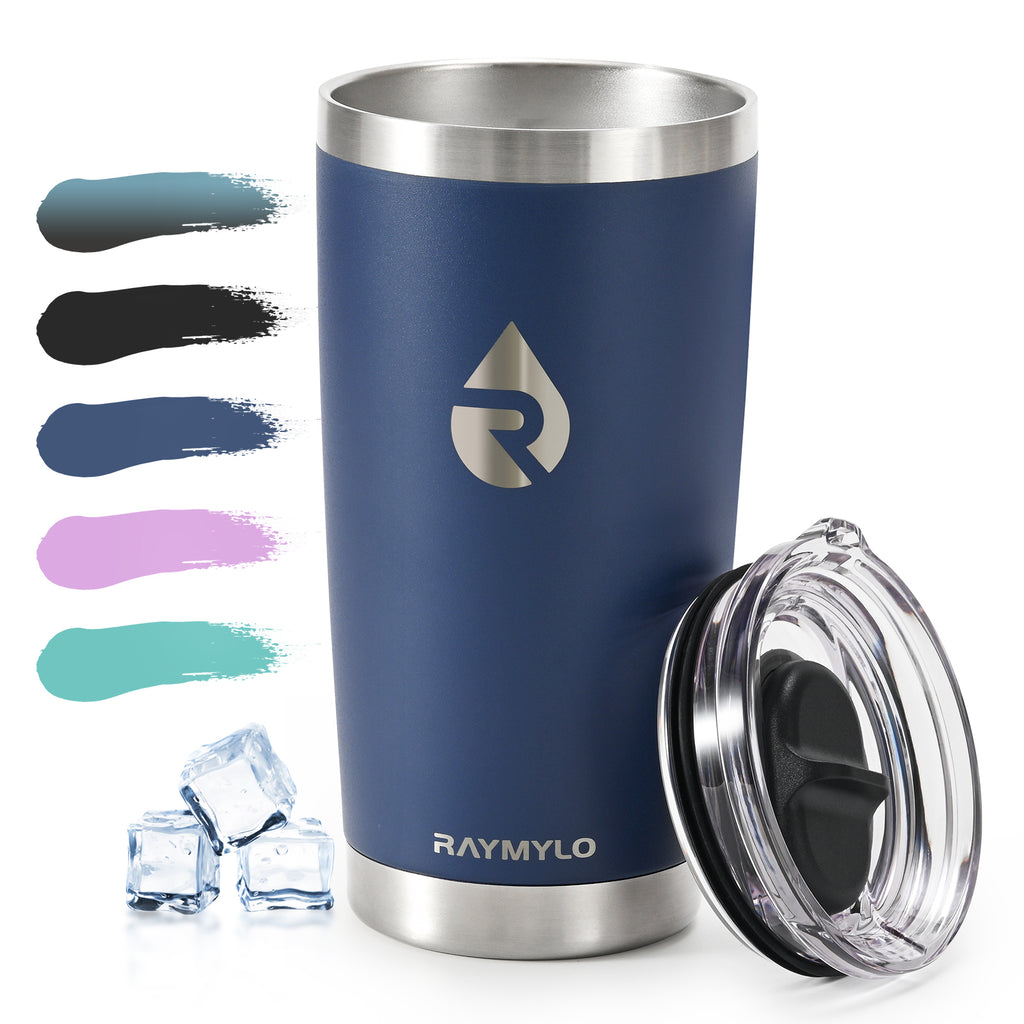 RAYMYLO 20oz Insulated Coffee Tumbler with Leakproof Lid