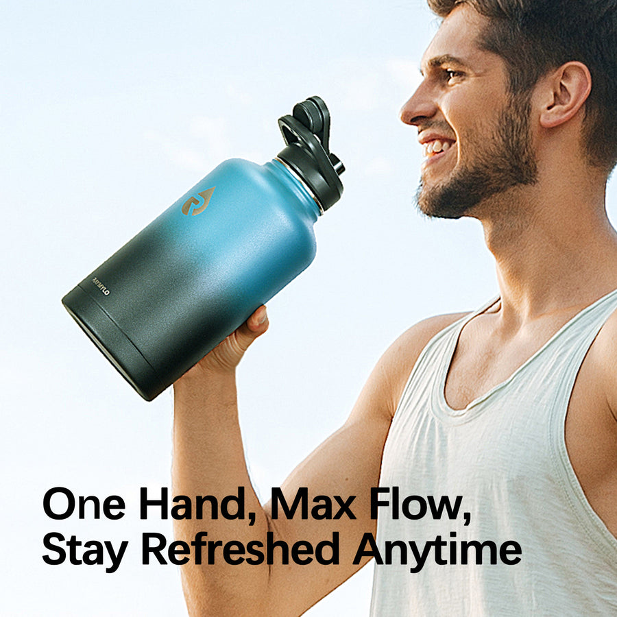 Straw Lid for Hydro Wide Mouth Flask
