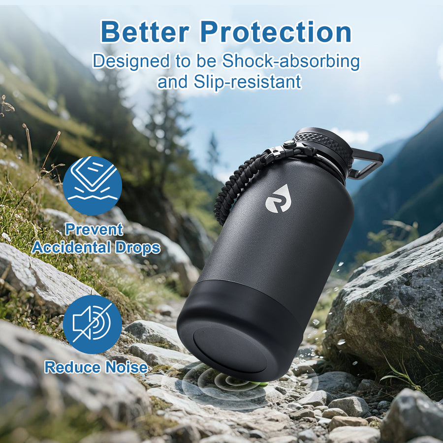 2PCS Silicone Water Bottle Boot