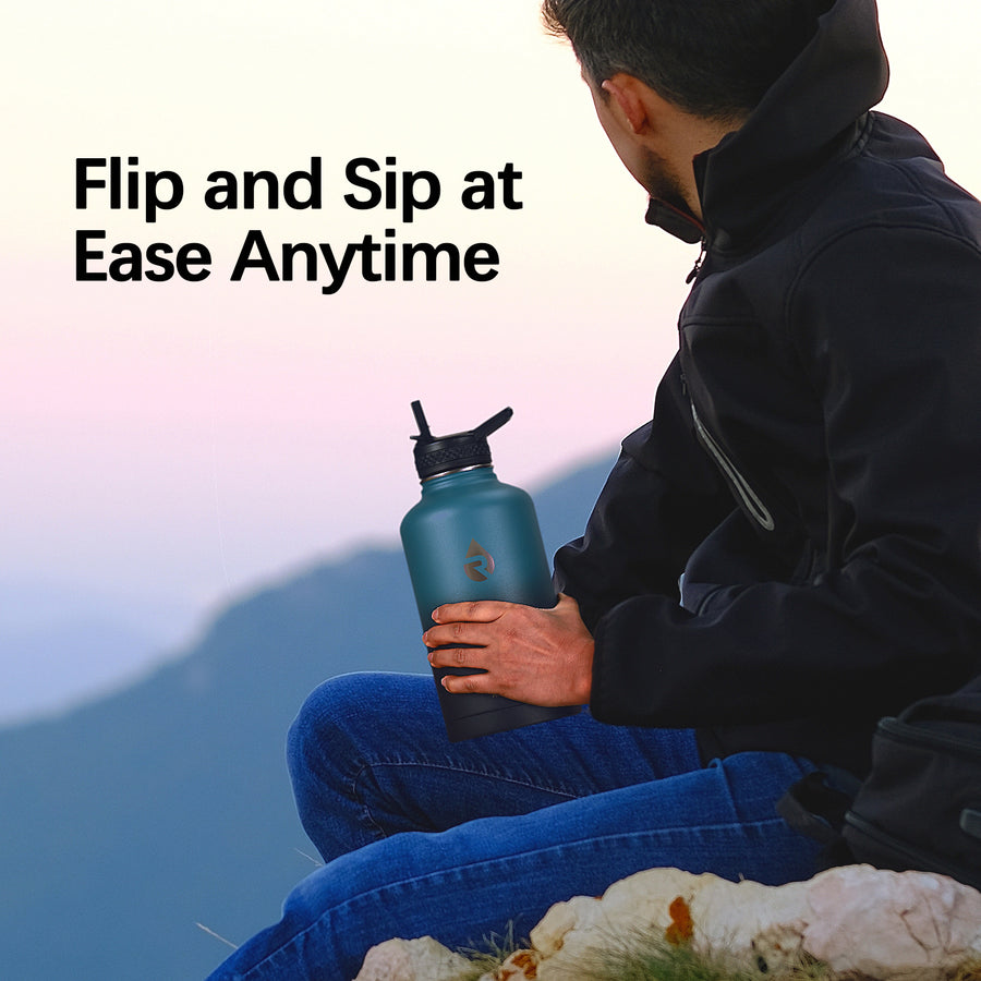 Straw Lid for Hydro Wide Mouth Flask