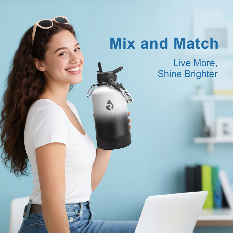 2PCS Silicone Water Bottle Boot