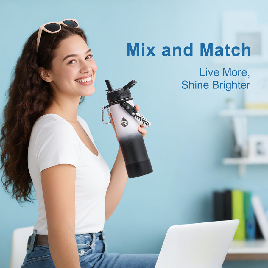 2PCS Silicone Water Bottle Boot