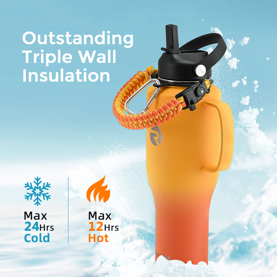 Insulated Water Tumbler with handle