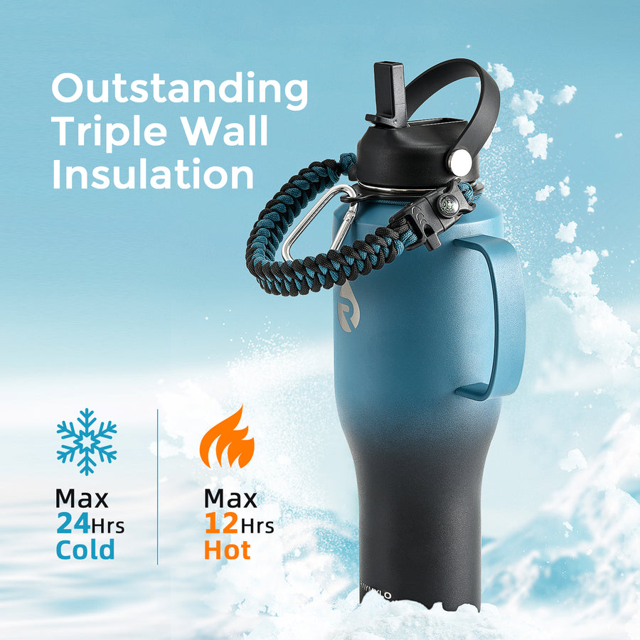 Insulated Water Tumbler with handle
