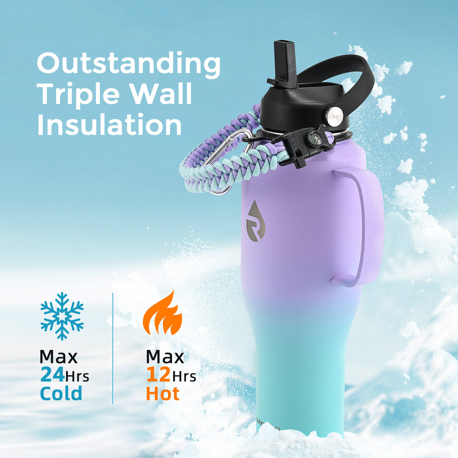 Insulated Water Tumbler with handle