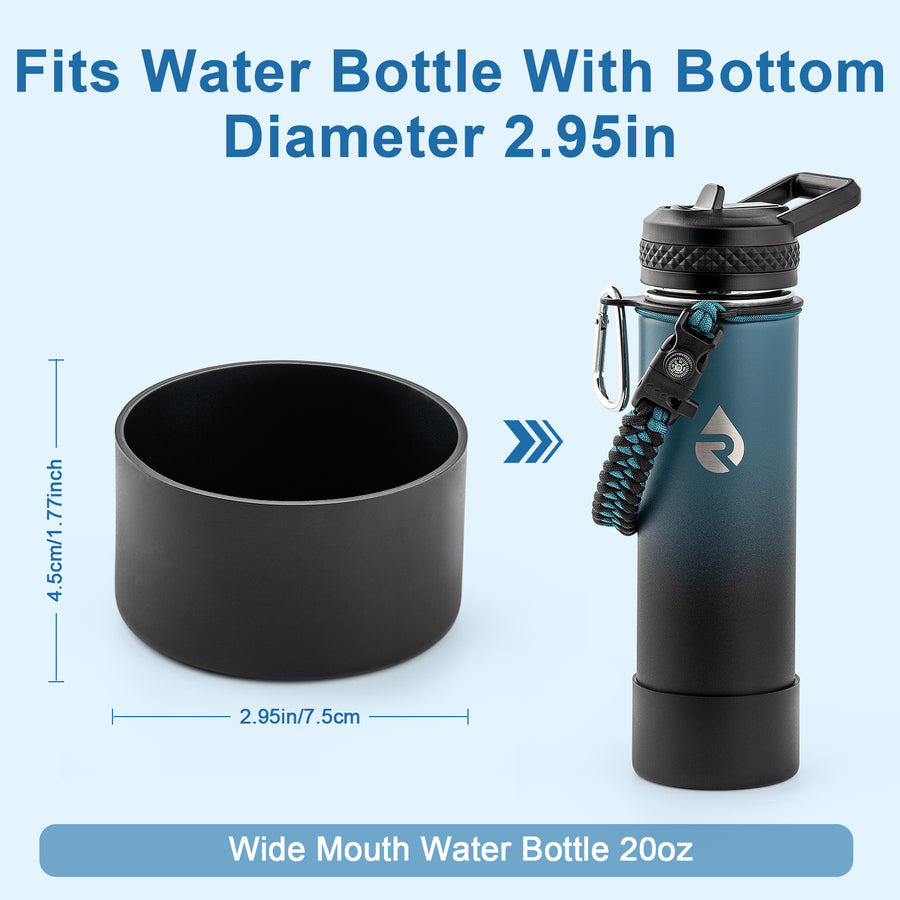 2PCS Silicone Water Bottle Boot
