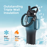 Insulated Water Tumbler with handle