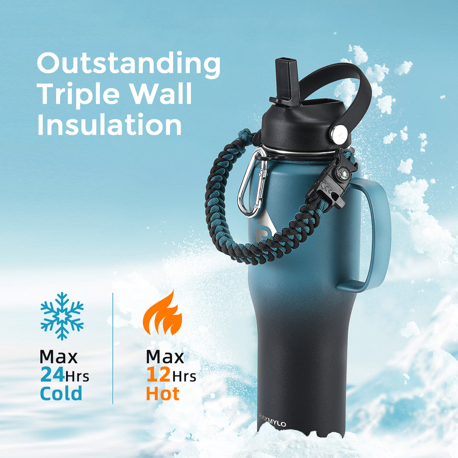 Insulated Water Tumbler with handle