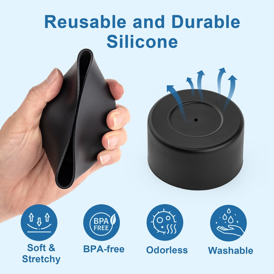 2PCS Silicone Water Bottle Boot