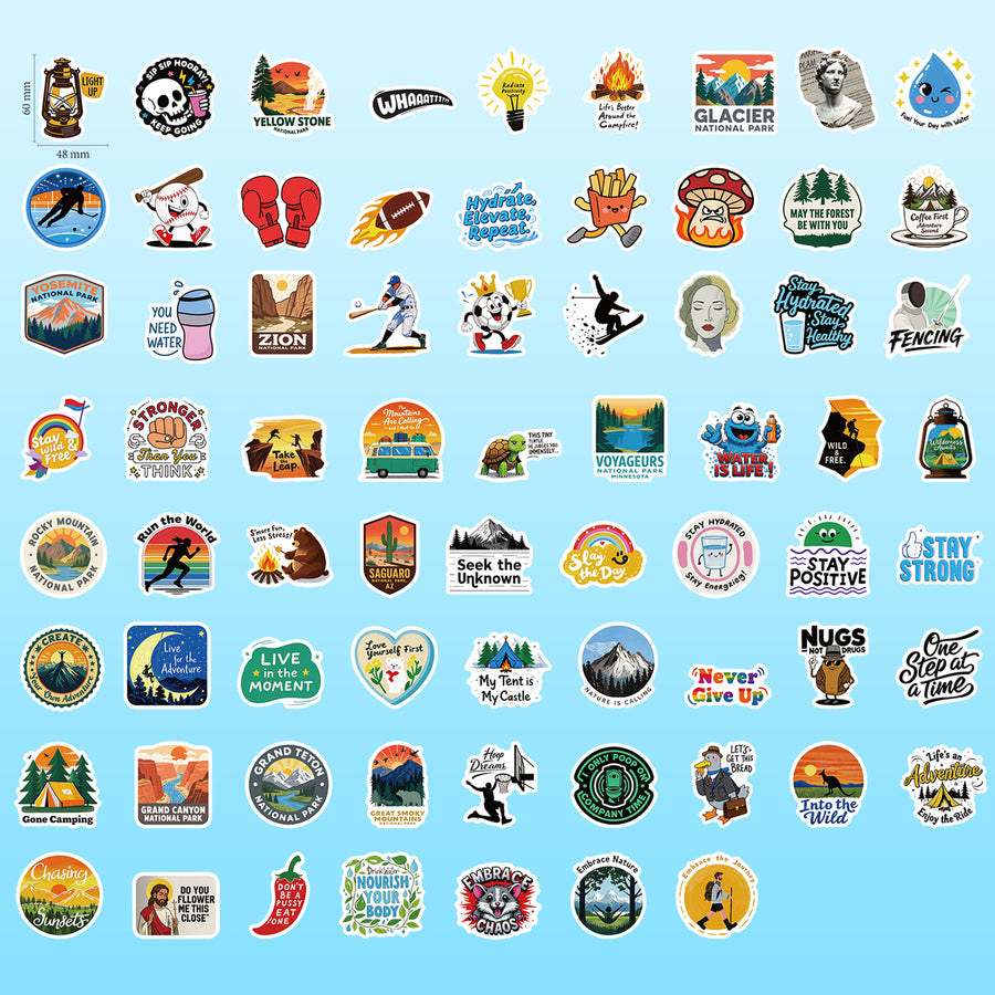 Waterproof Vinyl Stickers