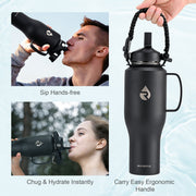Insulated Water Tumbler with handle