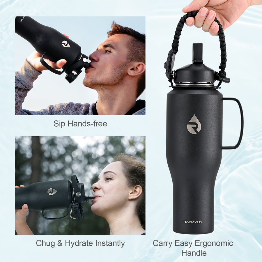 Insulated Water Tumbler with handle