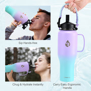 Insulated Water Tumbler with handle