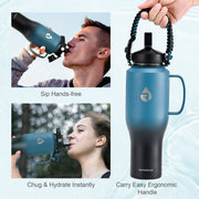 Insulated Water Tumbler with handle