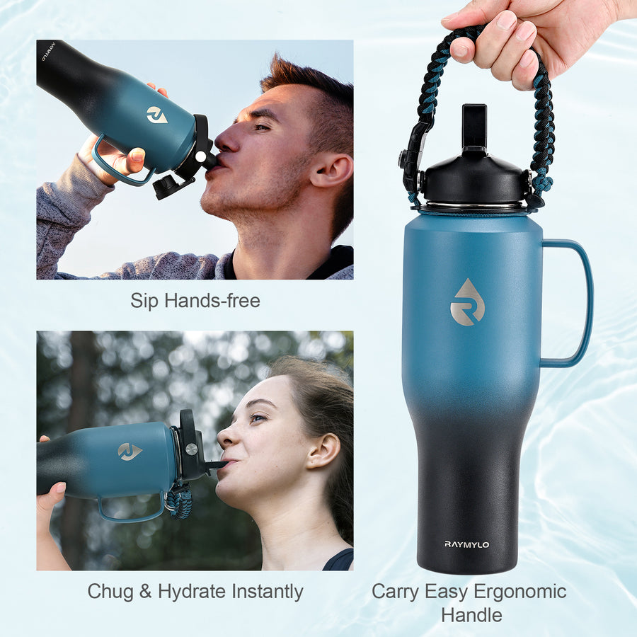 Insulated Water Tumbler with handle
