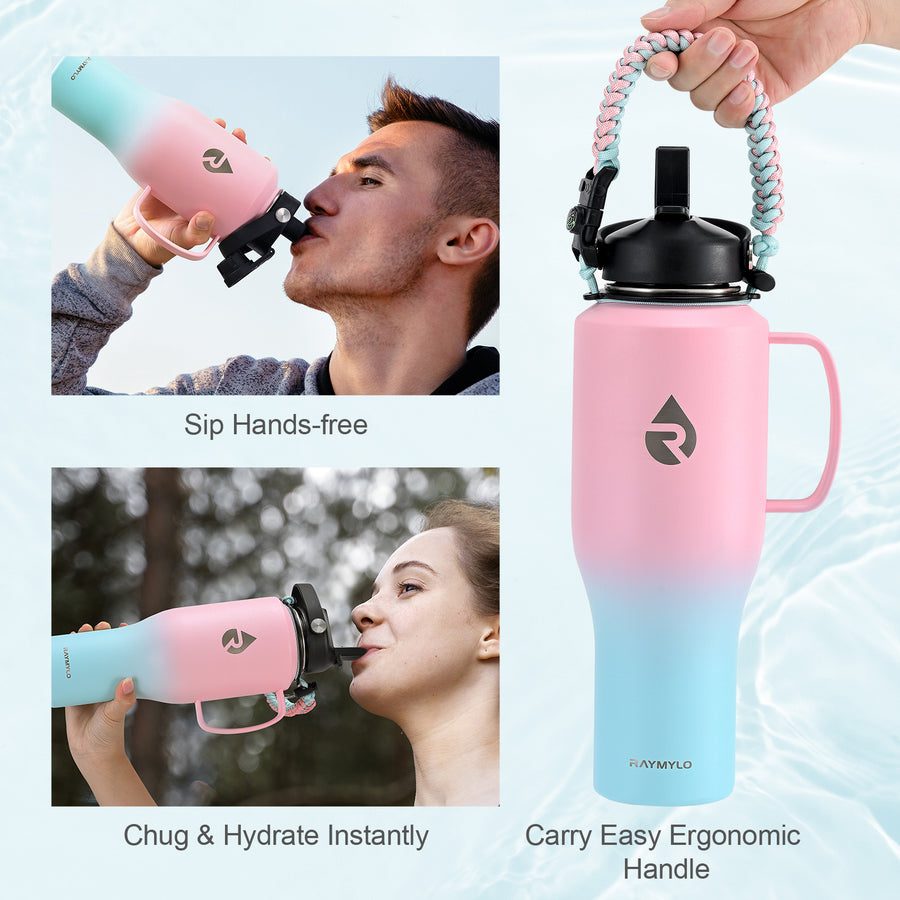 Insulated Water Tumbler with handle