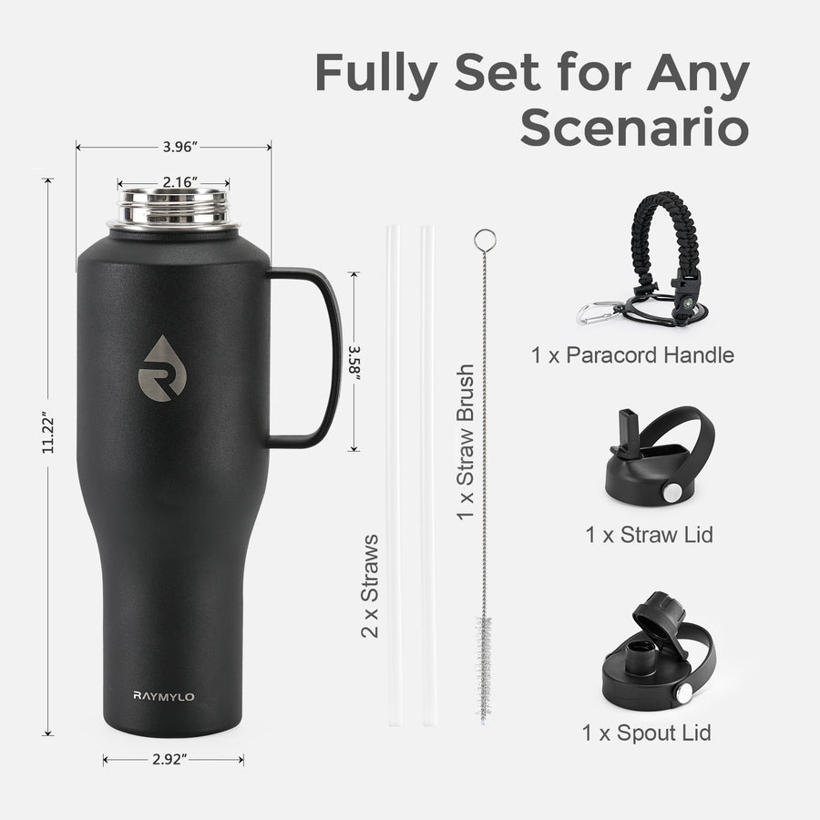 Insulated Water Tumbler with handle