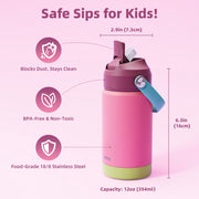 Kids Water Bottle 12oz