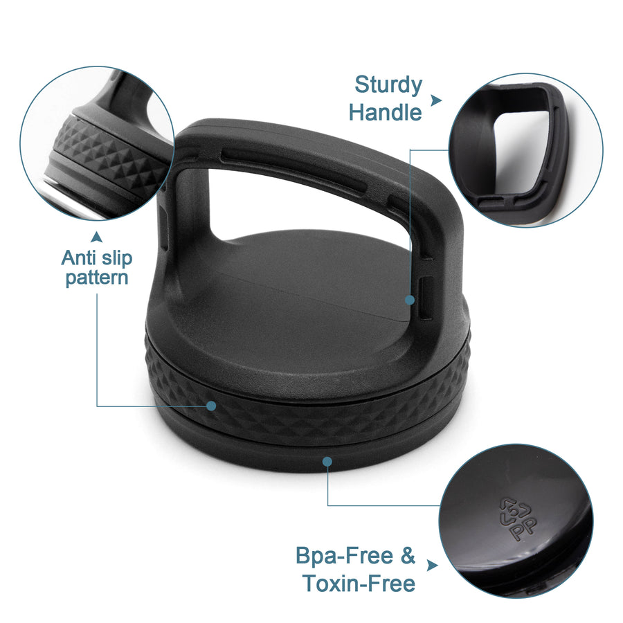 Straw Lid for Hydro Wide Mouth Flask